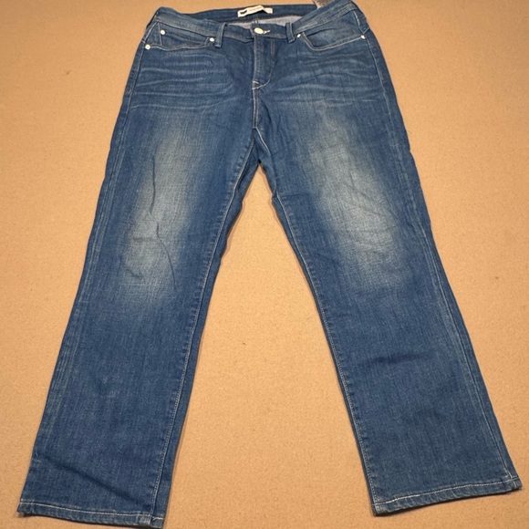 Levi's White Label mid rise skinny crop jeans - Picture 1 of 9